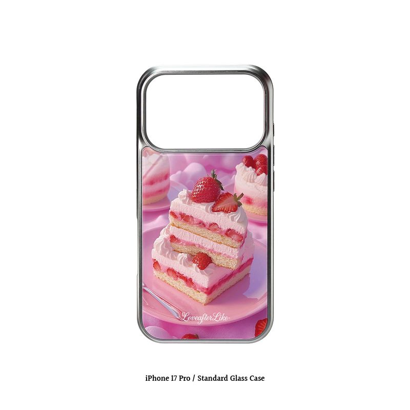 [MADE]dreamy shortcake Standard Glass phonecase