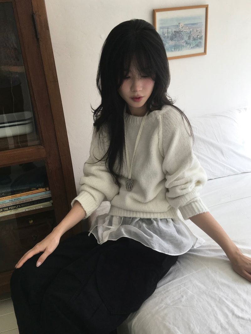 See-Through Layering Skirt