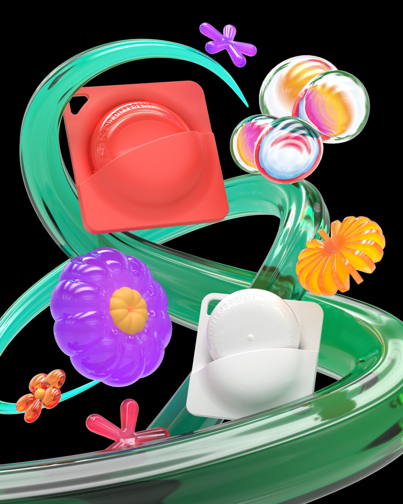 BorD Keychain Perfume White Set - Floral 