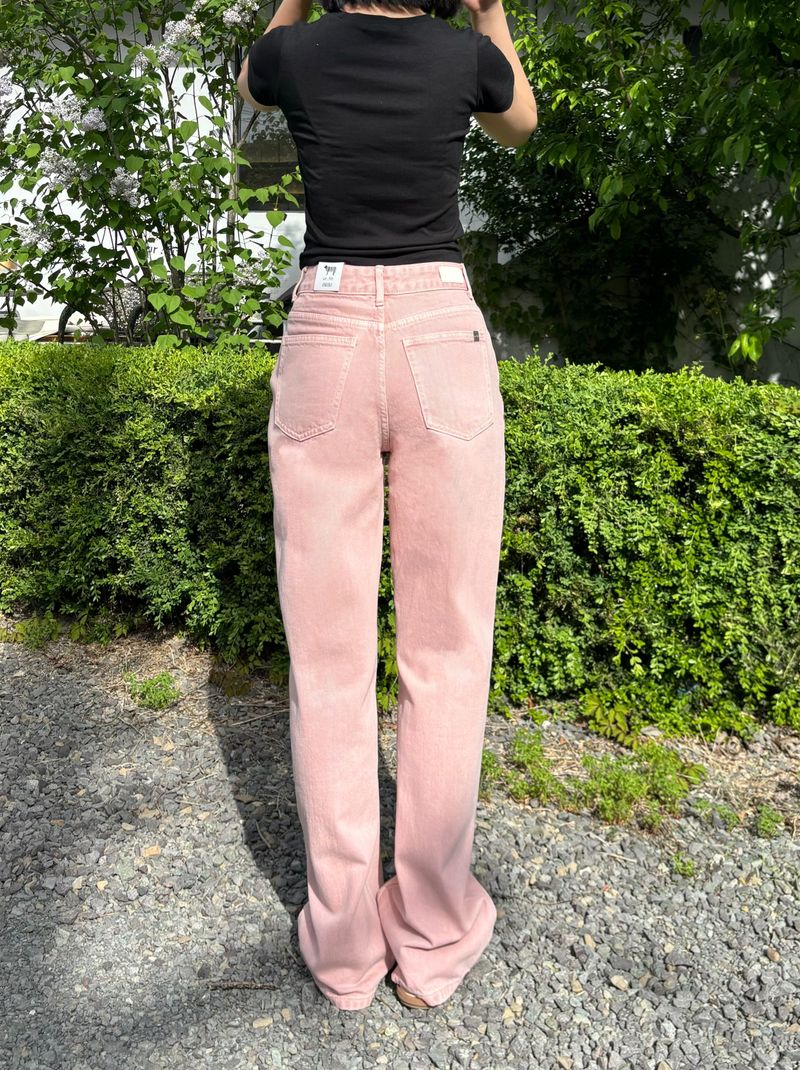 COTTON CANDY DYING SEMI WIDE FIT DENIM PANTS code 21002