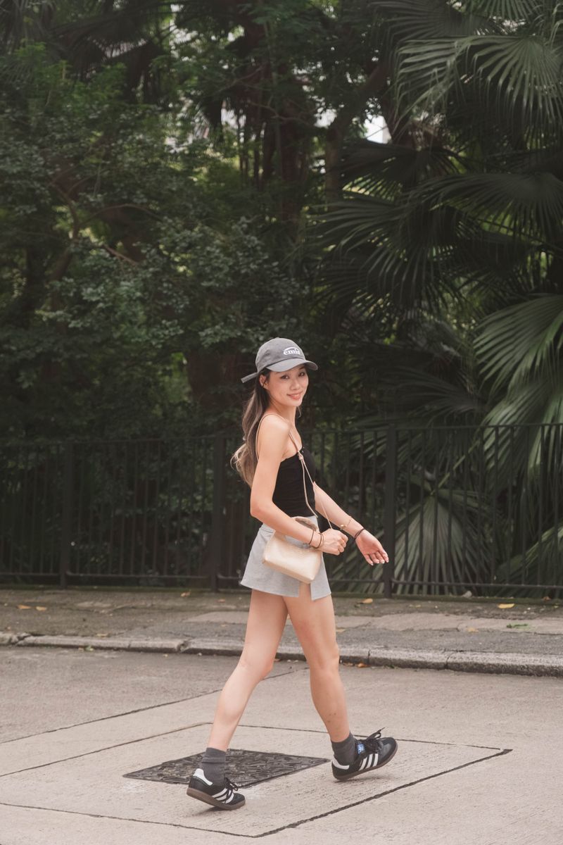 Under Cover Mini Skirt - Grey