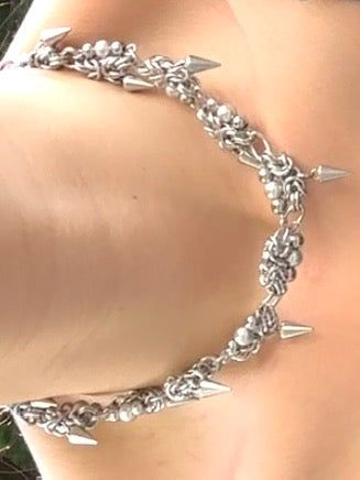 BUZZERBE(ブザービー)の「Nuclear Pearl O-ring Horn Connection Necklace(Accessories)」