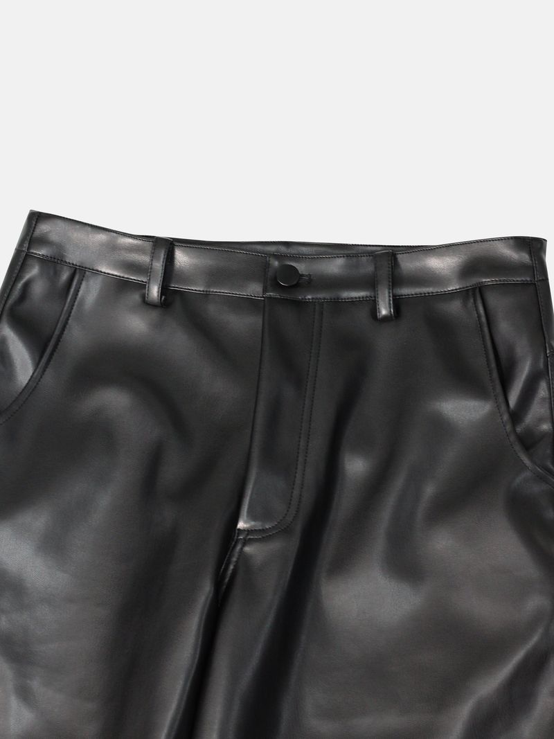 YM Division Leather Pants (S ~ L)