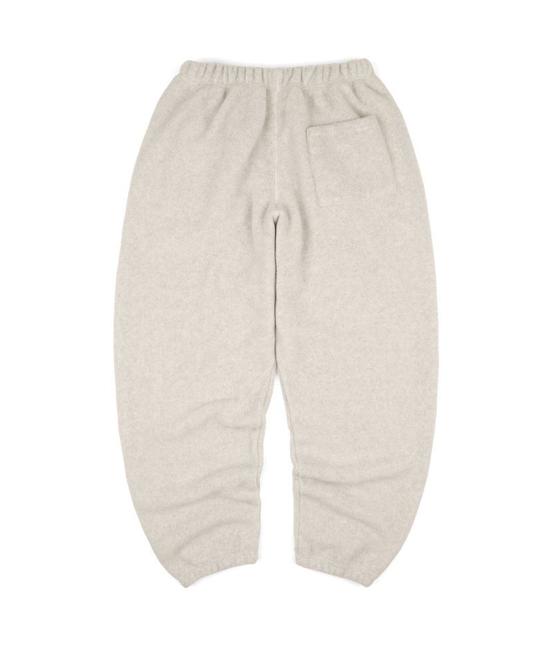 Balloon Sweat Fleece Pants - Beige