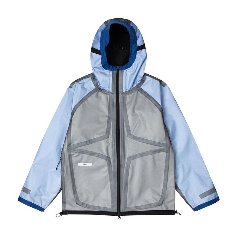 STAR SHELL PARKA(BLUE/BLACK)