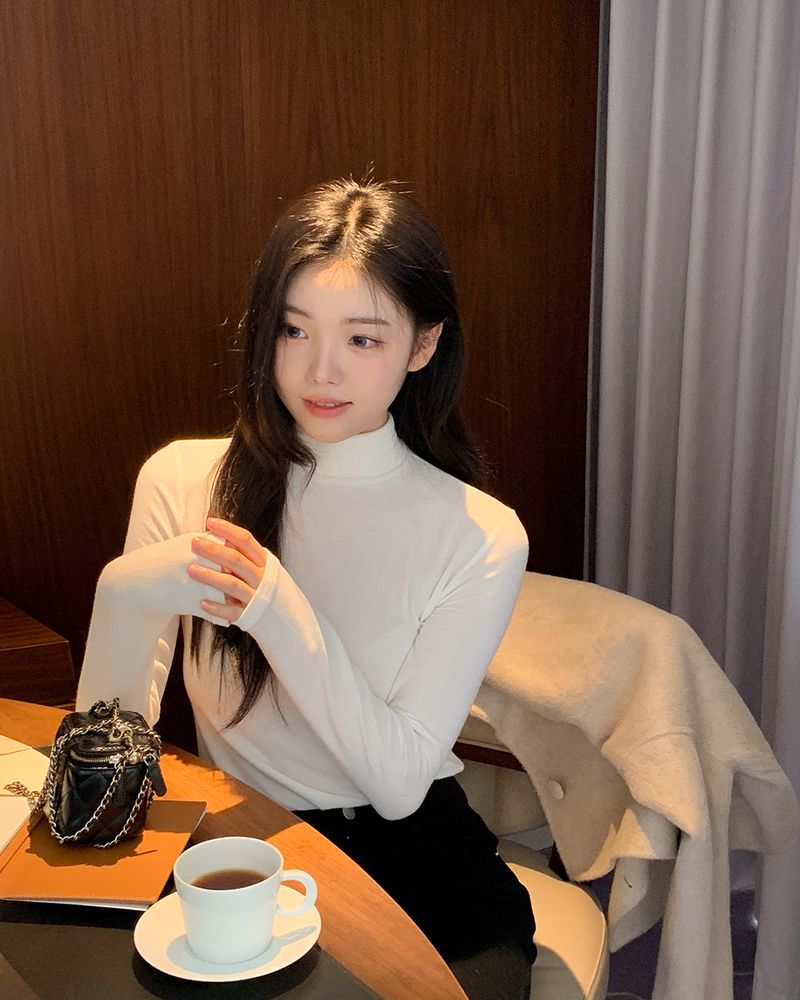 MAYBINS（メイビンス）の「Naika turtleneck t-shirt（Tops）」