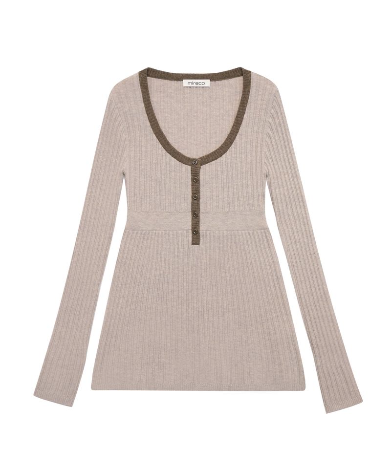 BABYDOLL KNIT OPS PURPLE