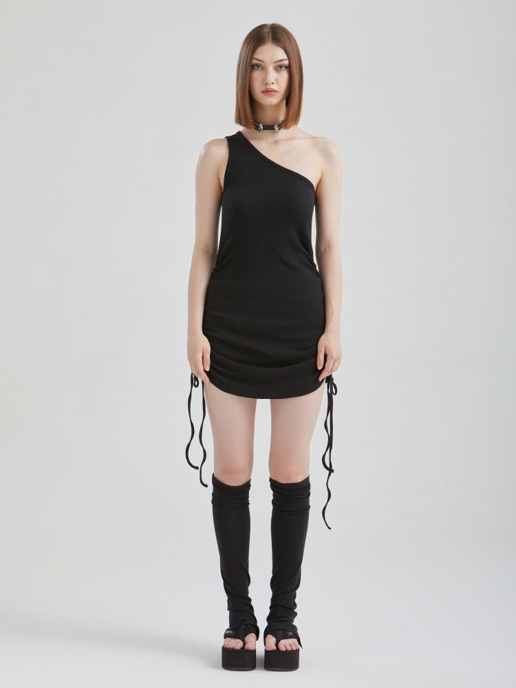 GATELESS（ゲートレス）の「ONE SHOULDER ONEPIECE（Dresses）」