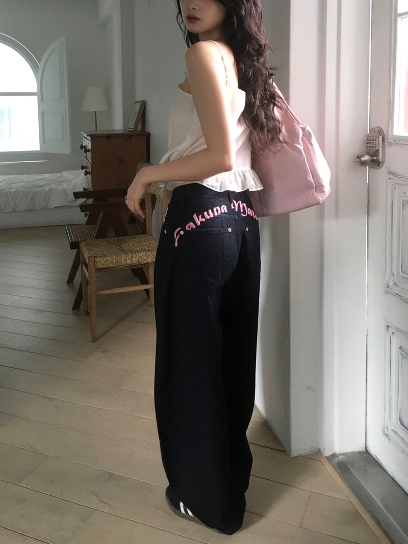 Pink Point Denim
