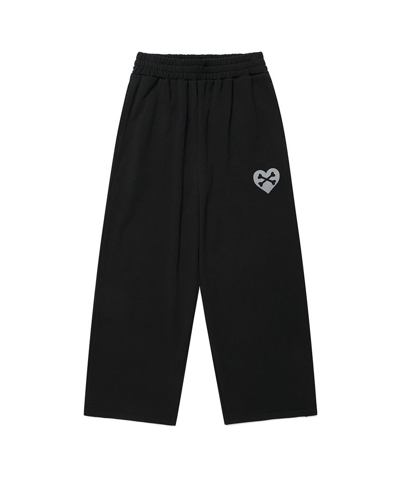 KITTEN WIDE SWEAT PANTS BLACK(CV2GFFPA03A)