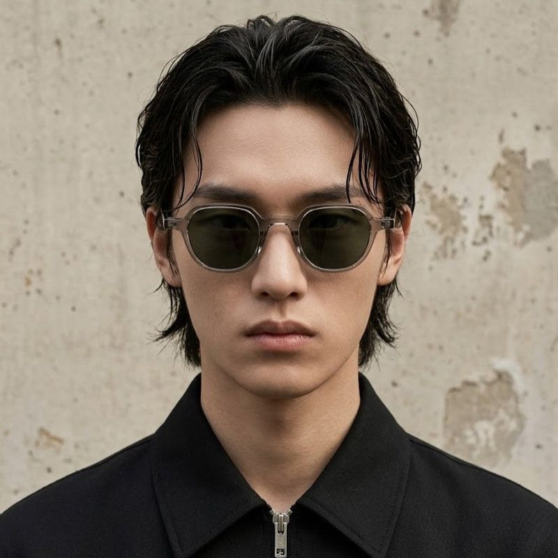 FADE MEET（フェードミート）の「Angular Round Sunglasses（Fashion Accessories）」