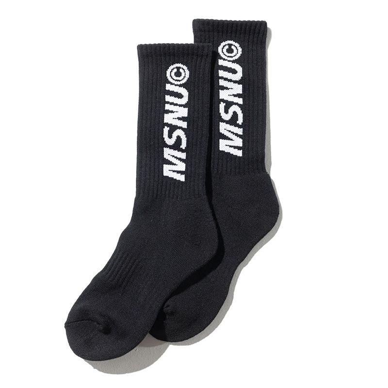 MASSNOUN（マスノウン）の「MSNUロゴソックス（ファッション小物）」