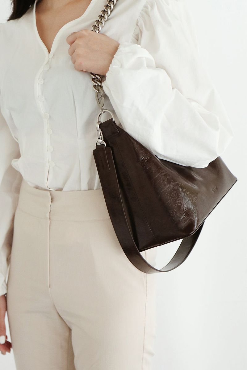BOLD CHAIN CITY BAG_3COLORS