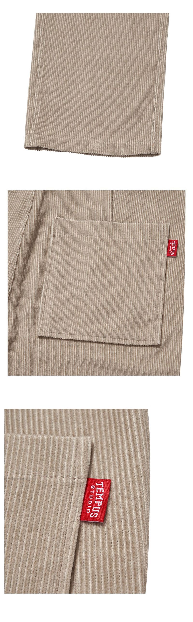 CASA CORDUROY JUMPSUIT [BEIGE]