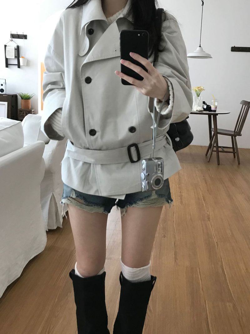 Root Short Trench Jacket (3 colors)