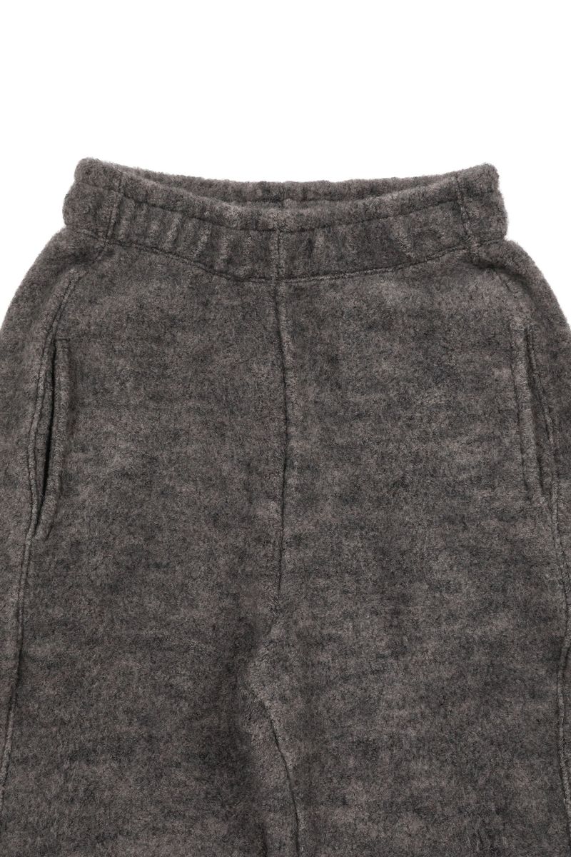 Foggy Jogger wool pants [Gray]