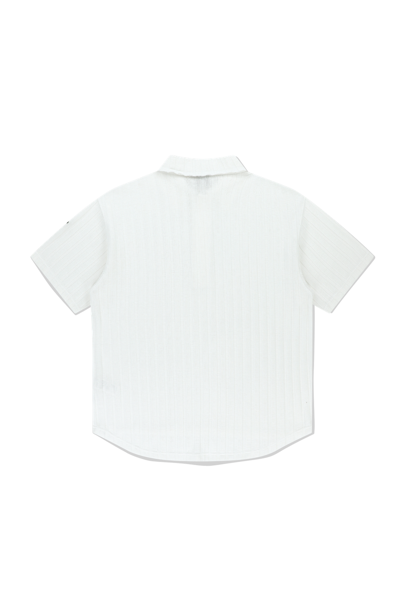 DAMAGE COLLAR POLO SHIRT