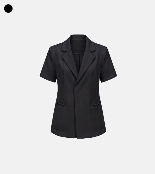 Slim Wrap Short Sleeve Jacket
