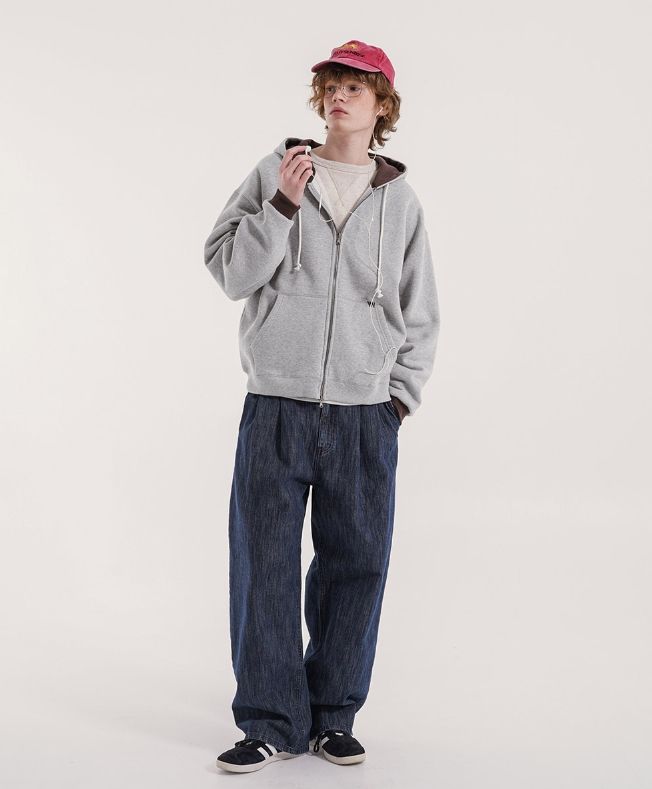 26FW★ Soft Nap Hood Zip-Up