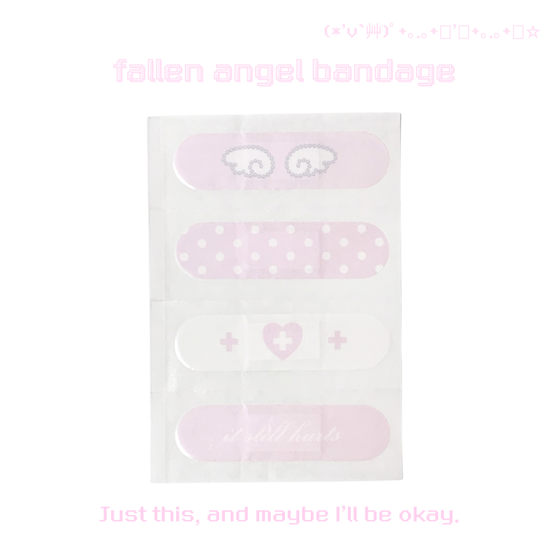 fallen angel bandage (4pcs)