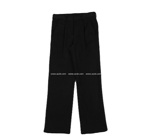 ASCLO Wool Long Wide Slacks (3color)
