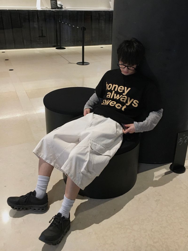 Pog Cargo Bermuda Pants 3C