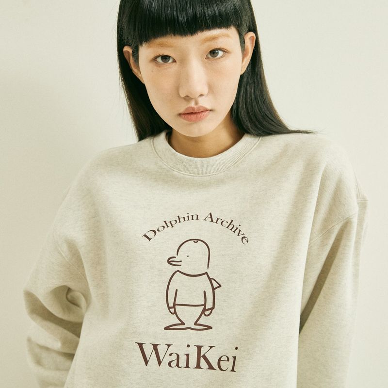 WaiKei(ワイケイ)の「Dolphinman sweatshirts(Tops)」