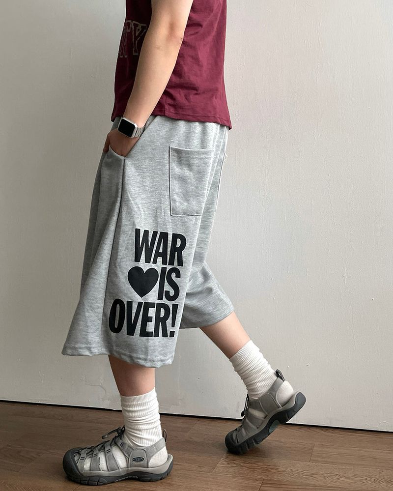 Hatin Sweat Half Pants
