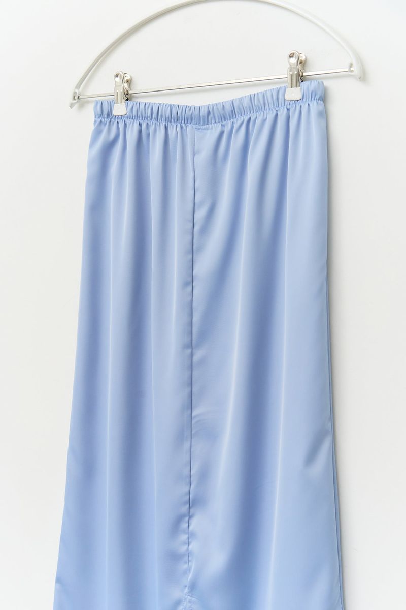 (W) Oslo Silk Long Skirt