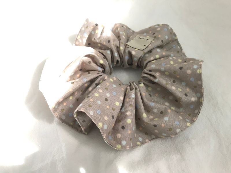 Vintage Hair Ruffle -  Candy cupcake