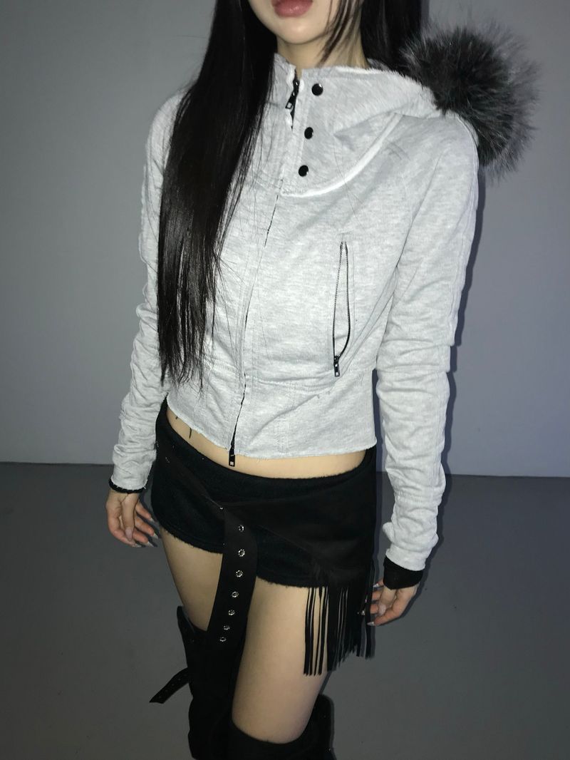  vintage p5 fur crop hz 