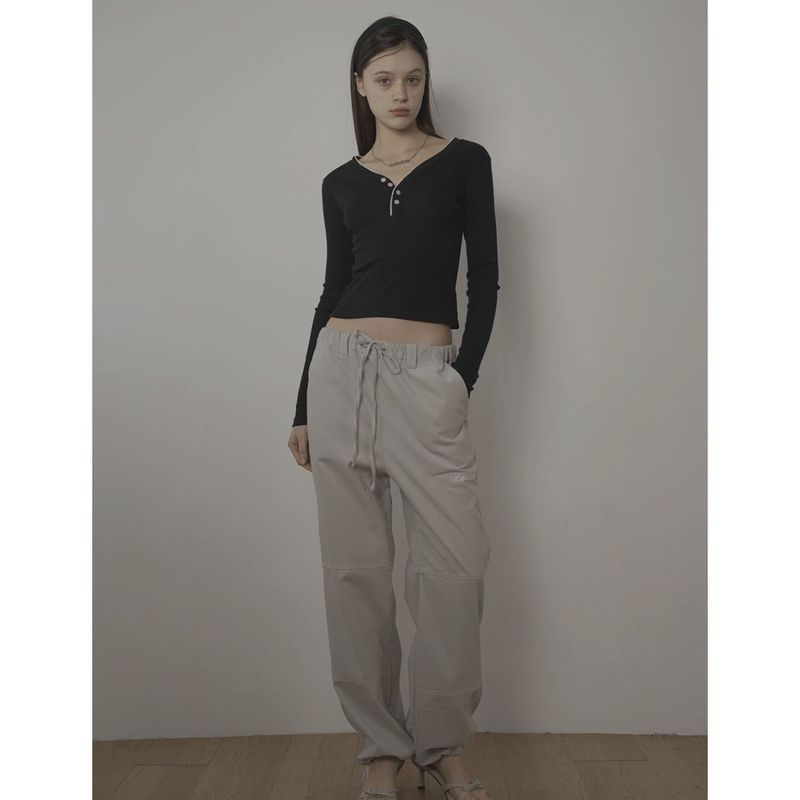 DAISY TOP-BLACK
