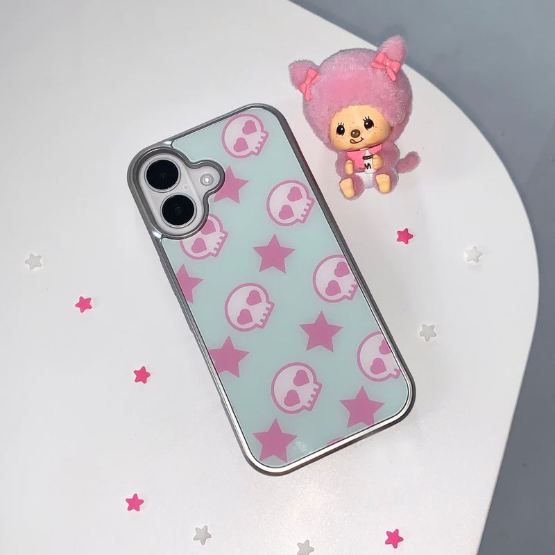 [MADE]heart skull pop case