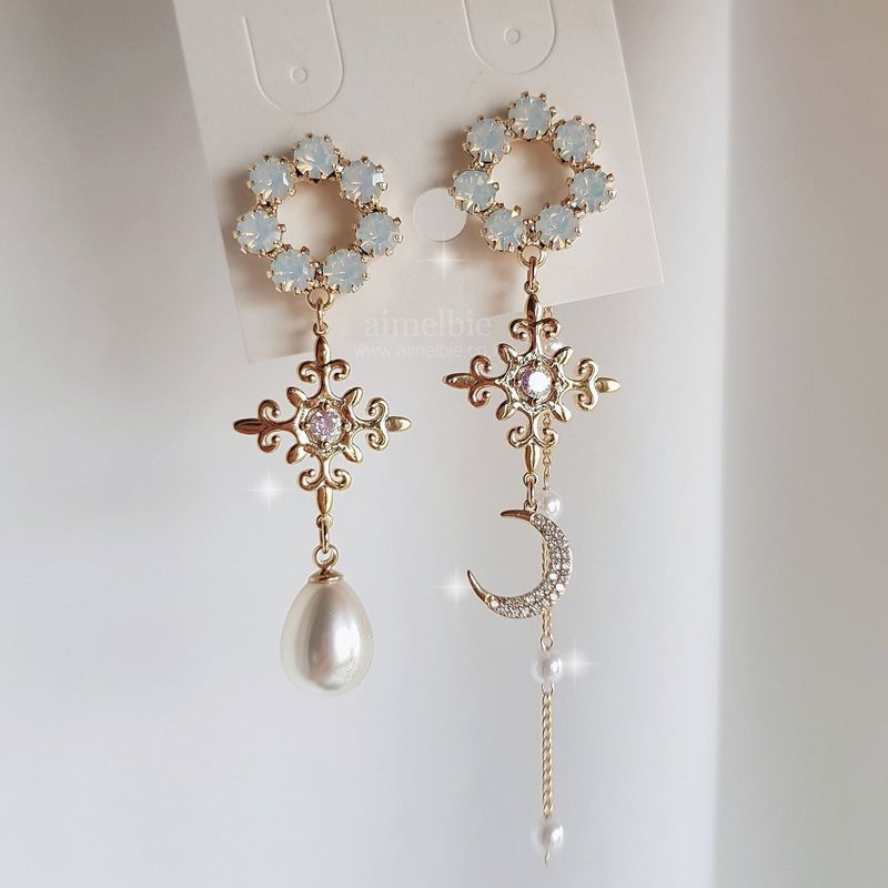 Luna Angel Earring (Purple Kiss Dosie Earring)