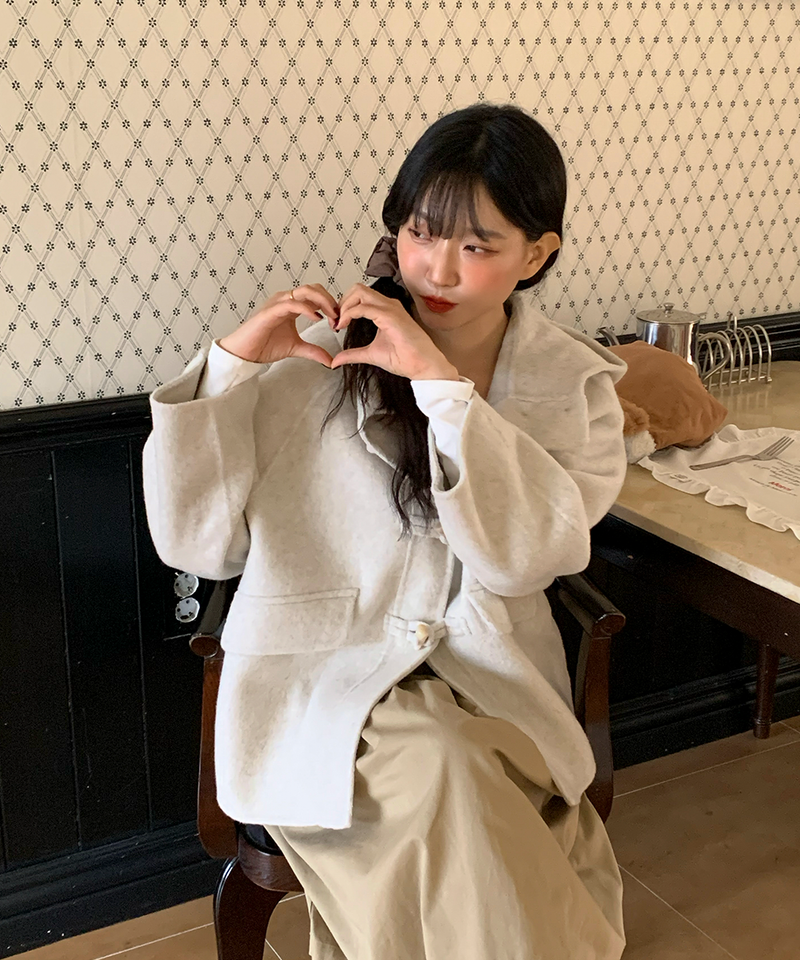 Duffle Half-Length Handmade Coat Jacket