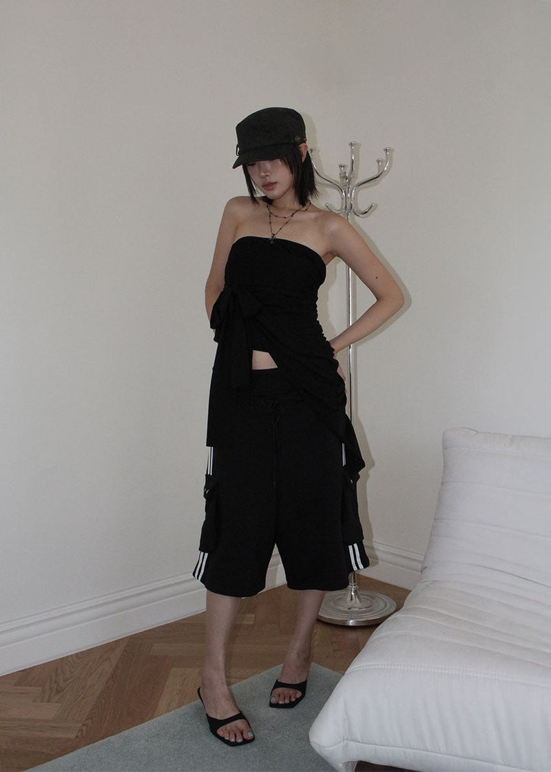 MULTI STRAP SKIRT (3color)