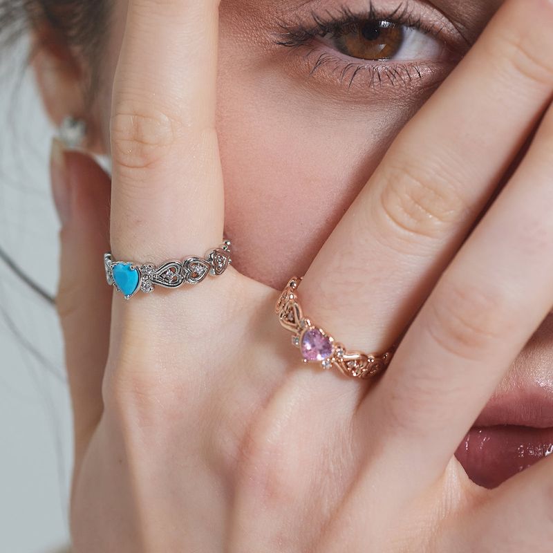 noonoofingers(ヌヌフィンガース)の「GLOWY HEART RING (Accessories)」