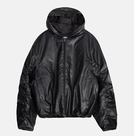 Riot Leather Two Way Bomber Jumper
