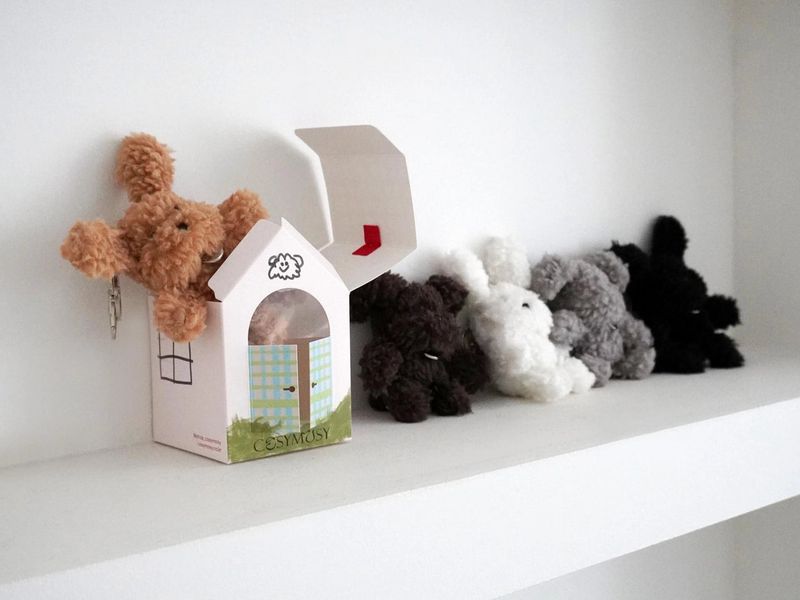 Cosymosy Poodle Keyring - 5 Color