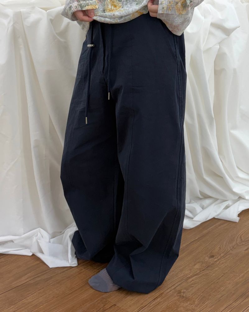 Muted Color Pants (2colors)
