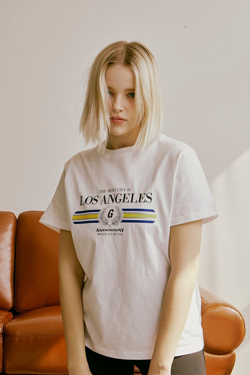 A GOOD DAY(ア グッドデイ)の「CITY of LA T-shirt(Tops)」