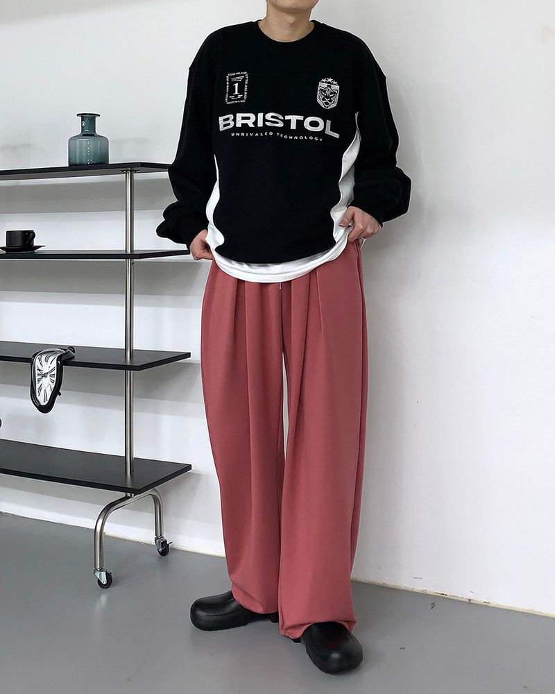 GT Four-Tuck String Wide Pants (5 colors)