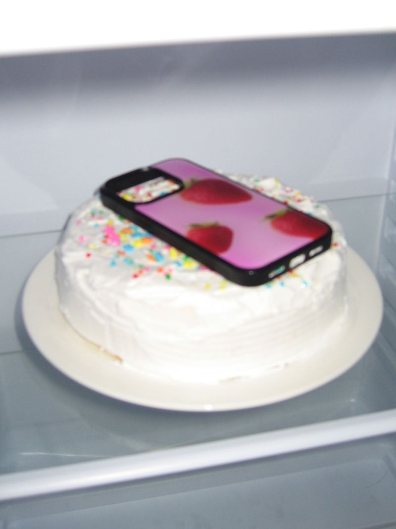 【マグセーフケース】 Strawberry Topping Case