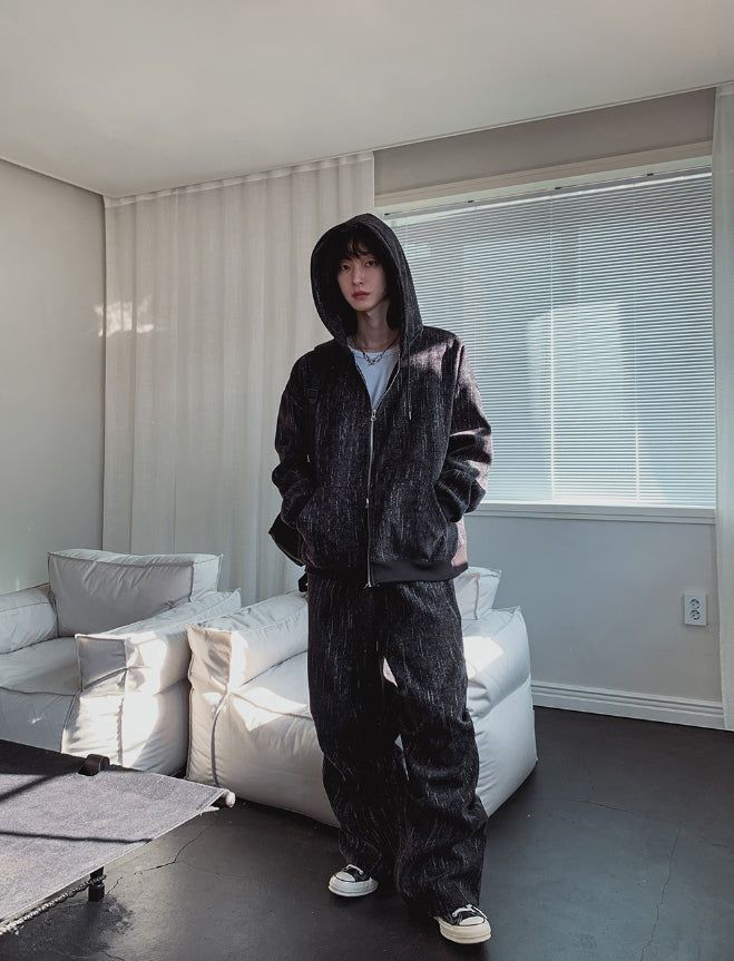 Dets stripe two way pants