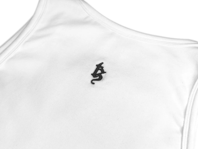 TZ SIGIL HEAVY RIB TANK - MEN WHITE