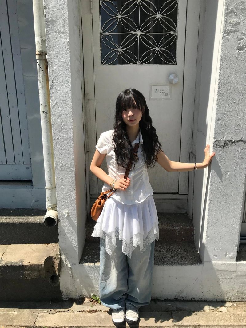 ao vintage frill shirts