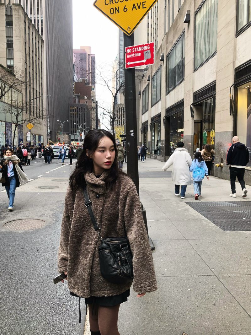Gumi Suede Fur Coat (4c)