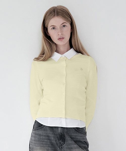 KIRSH（キルシー）の「KIRSH プレーンソフトタッチカーディガン [IVORY]（トップス）」