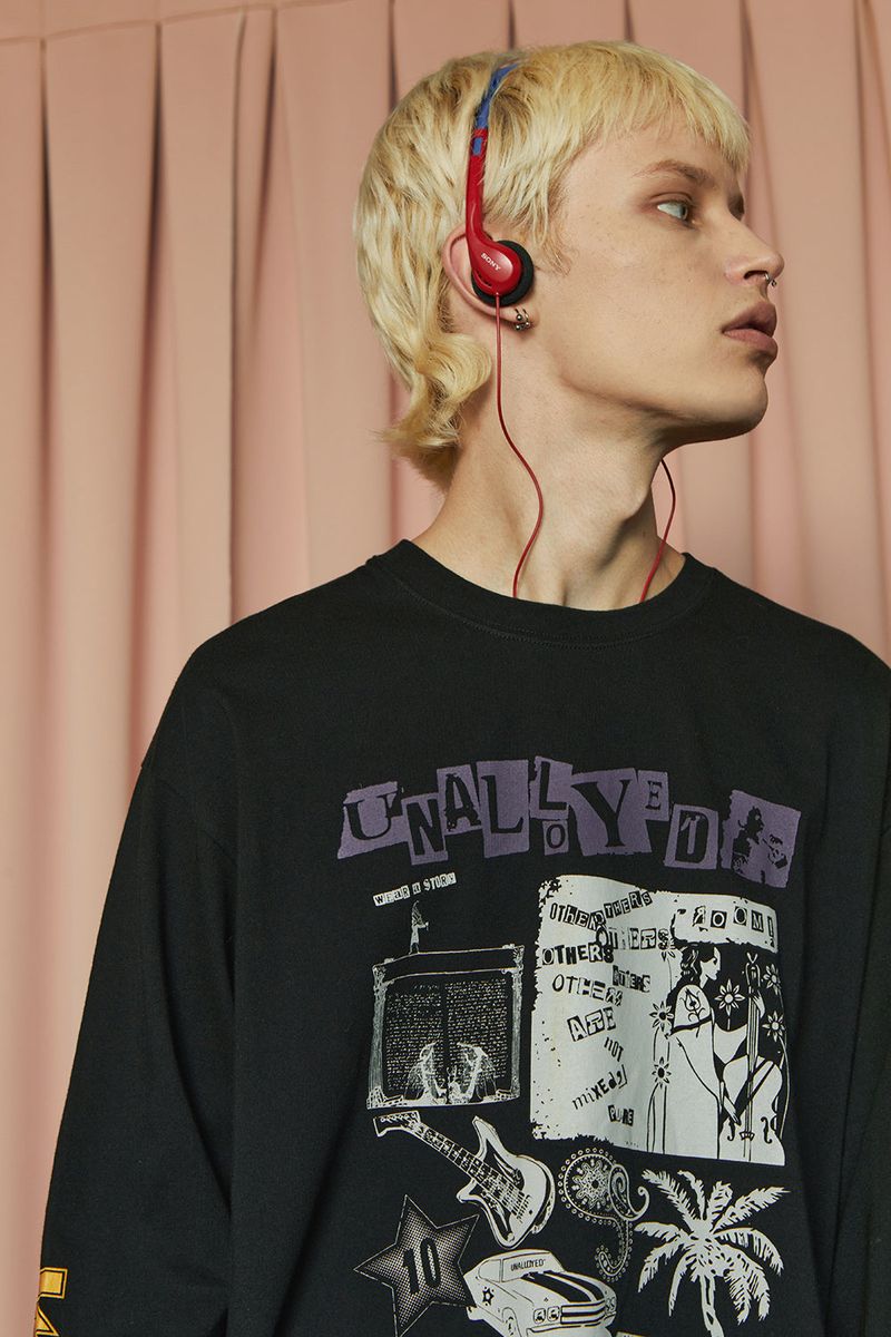 BAND LSV T SHIRT / BLACK