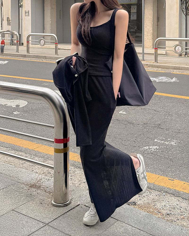 Monet long skirt